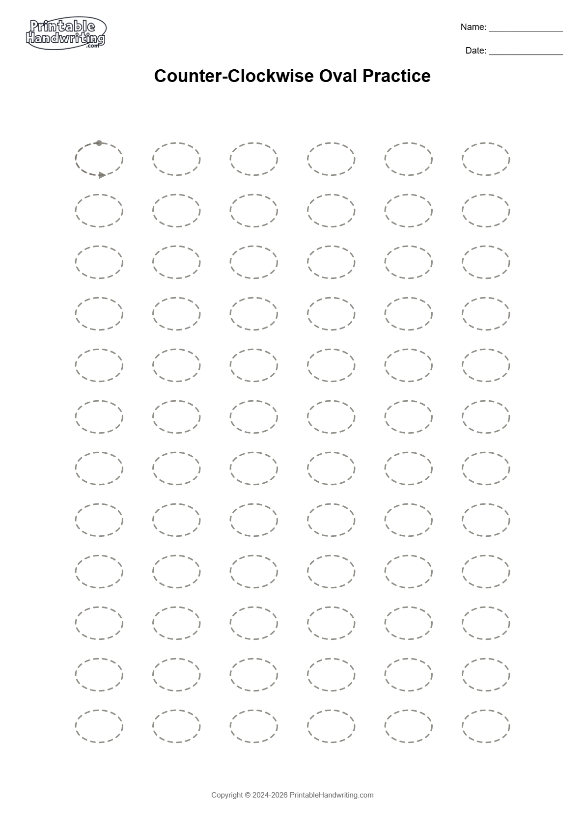 High-contrast preview of page 1 of Pen Control Lines Foundation Pack